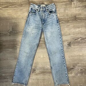 Abercrombie & Fitch Light Blue High Rise Jeans